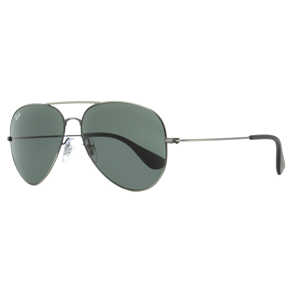 Ray-Ban Pilot Sunglasses RB3558 913971 Antique Matte Black 58mm - Picture 1 of 2